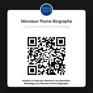 QR Code Whatsapp Monsieur Plume